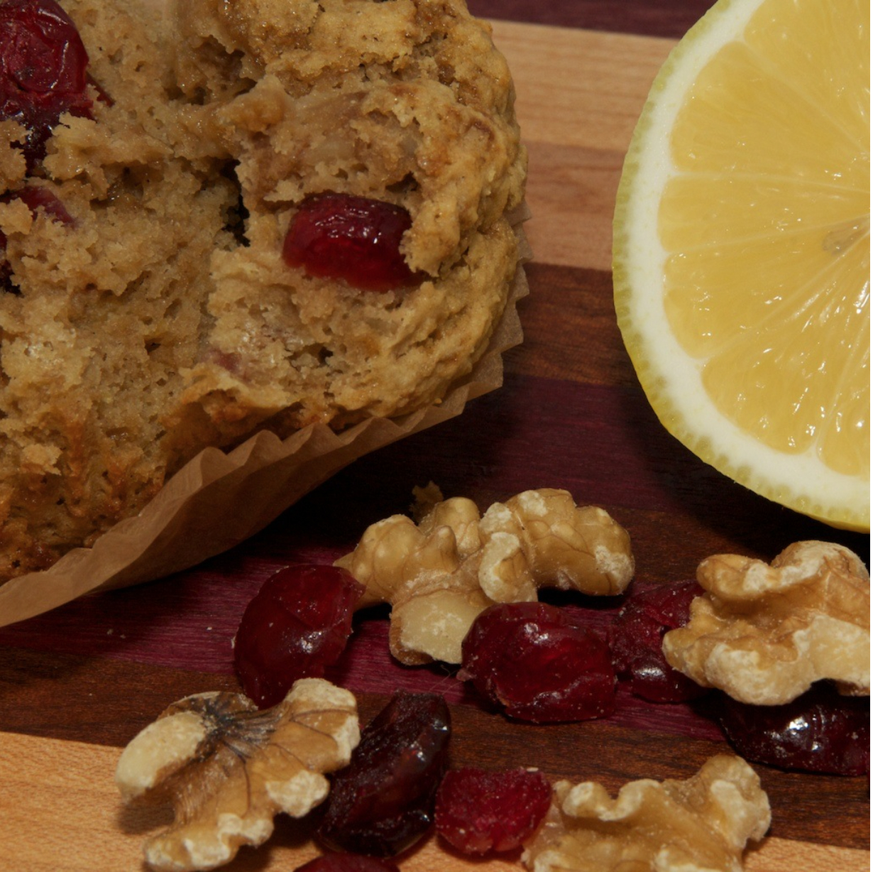 Cranberry Walnut Muffin - Living Fit Lifestyle