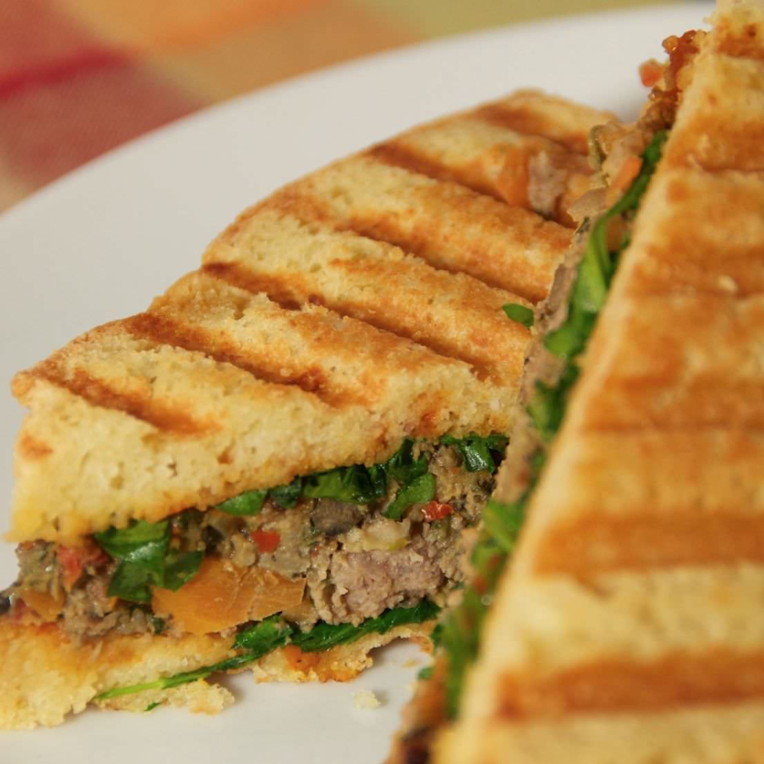 Meatloaf Panini - Living Fit Lifestyle