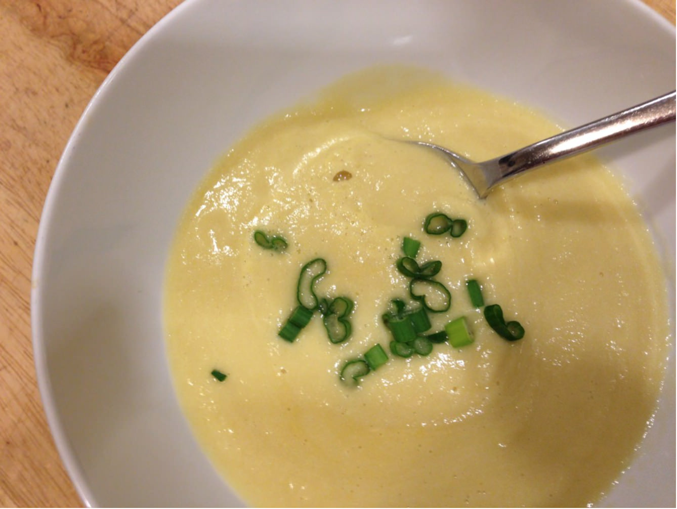 Yellow Squash and Scallion Soup - Living Fit Lifestyle