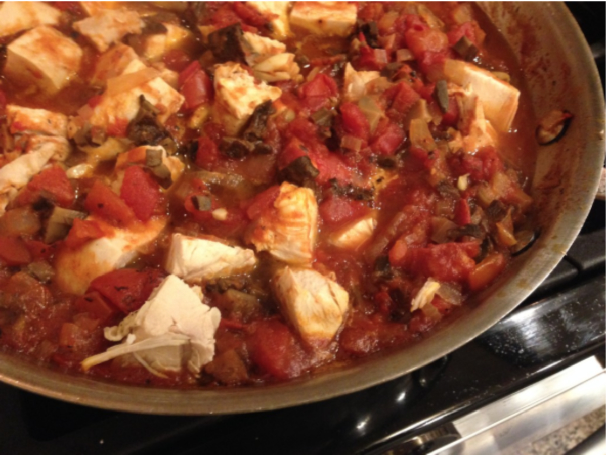 Chicken Cacciatore - Living Fit Lifestyle