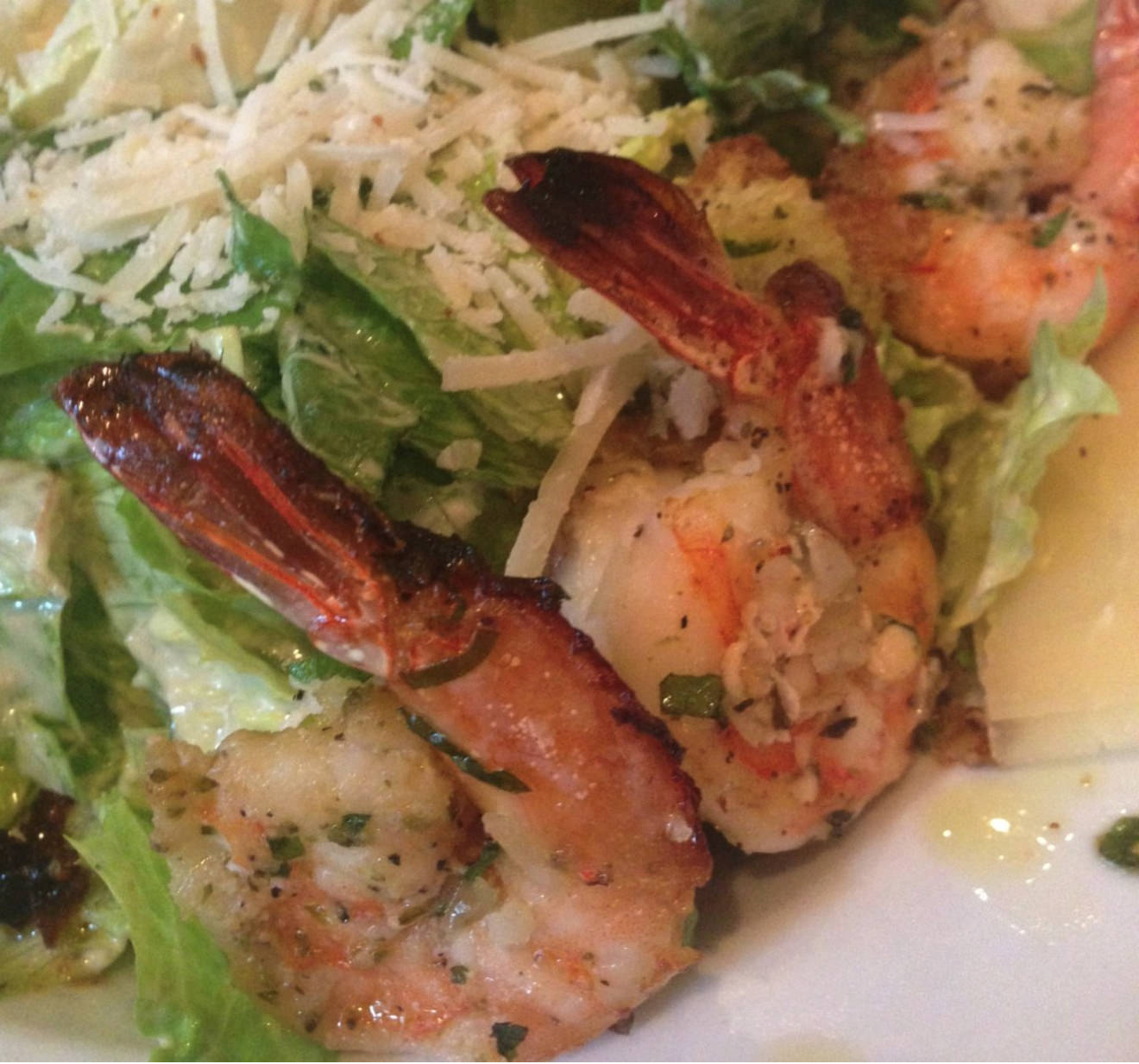 Grilled Shrimp and Caesar - Living Fit Lifestyle