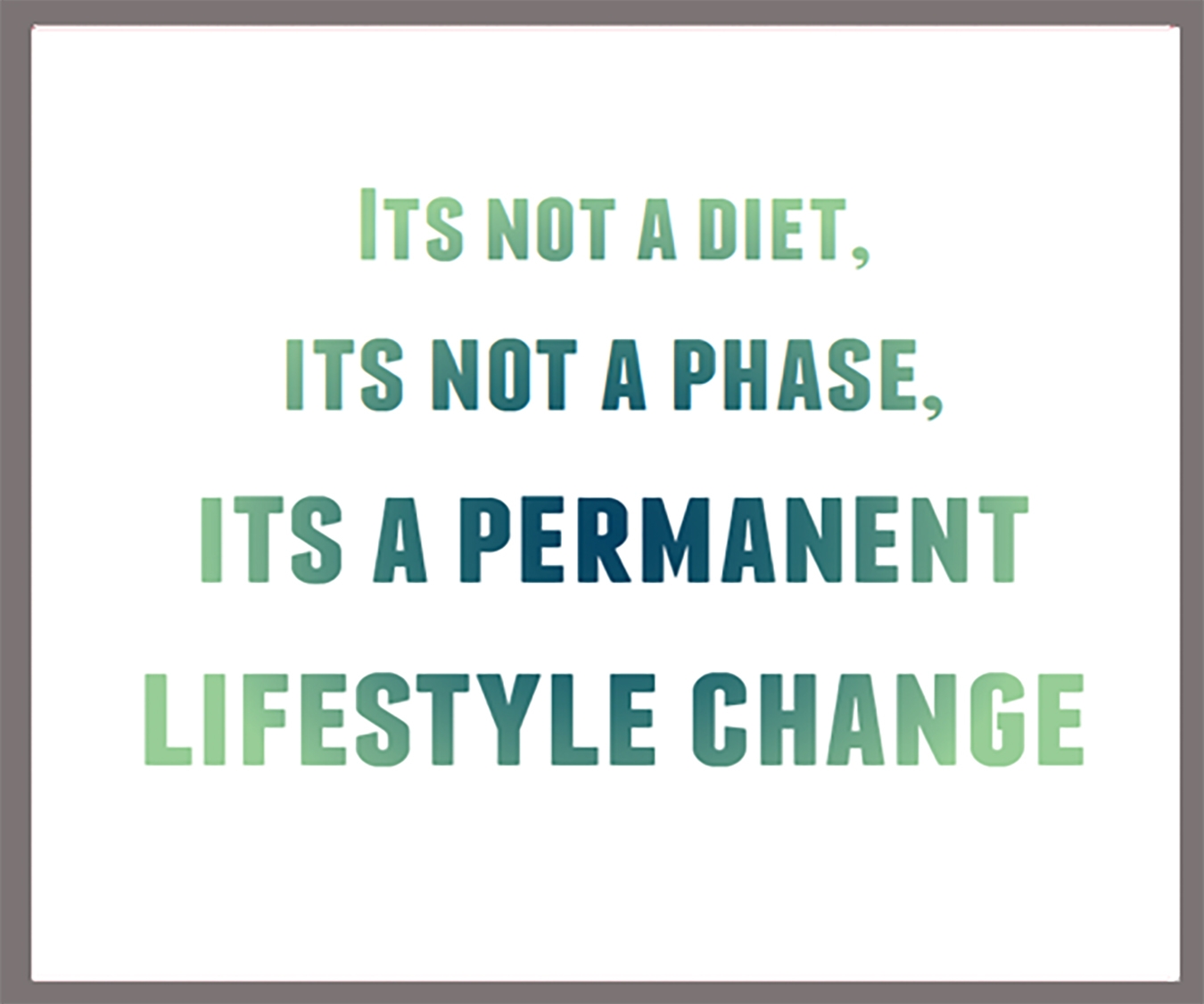 Lifestyle Change - Living Fit Lifestyle